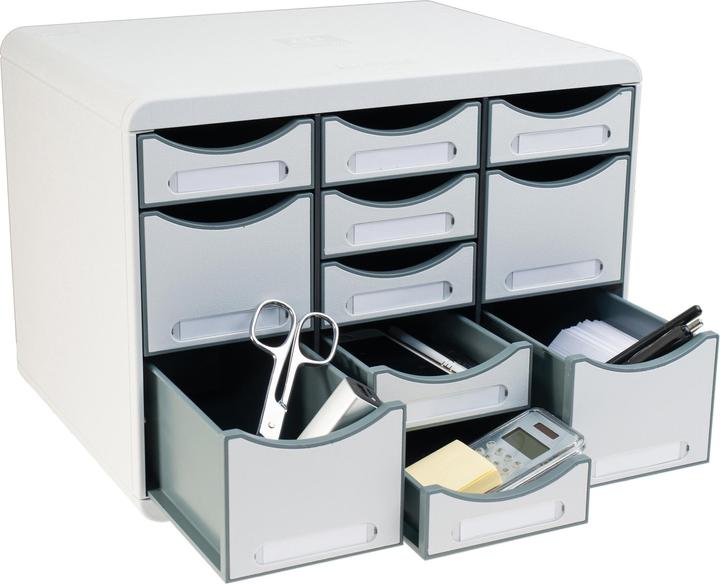 Immagine prodotto Exacompta Cassettiera STORE-BOX MULTI 313740D 11 cassetti grigio chiaro