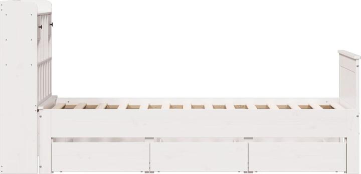 Produktbild vidaXL Bücherregalbett (90 x 190 cm)