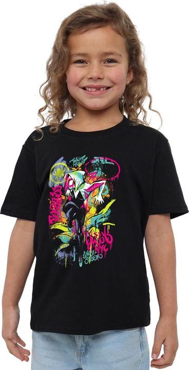 Immagine prodotto Maglietta Ragno Fantasma Neon Graffiti Bambini (128)