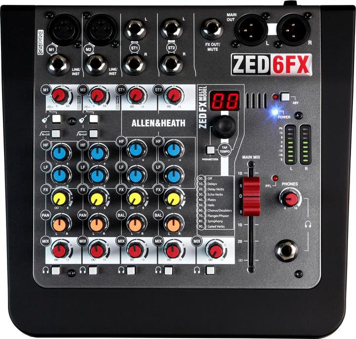 Actual product image Allen & Heath Zed-6fx (Studio- and Livemixer)