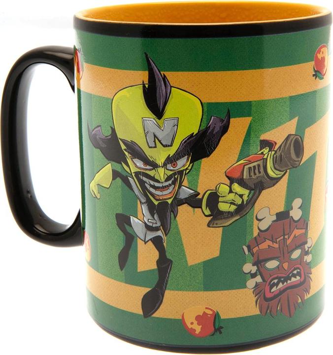 Produktbild Crash Bandicoot Tasse mit Farbwechsel Mega (460 ml, 1 x)