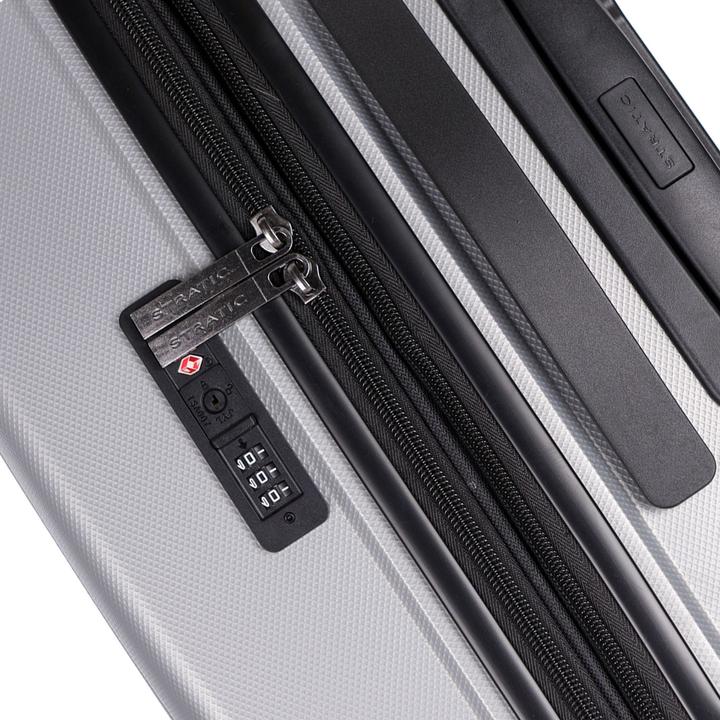 Produktbild Stratic Bright+ 4 Rollen Trolley M 66 cm mit Dehnfalte (73 l)