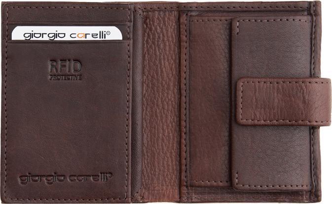 Actual product image Giorgio Carelli Unisex billfold, small, with closure, RFID