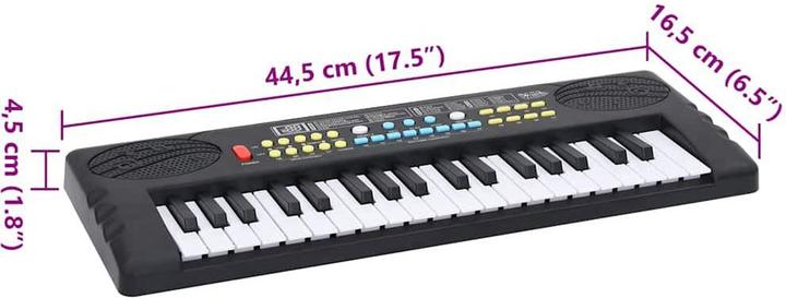 Immagine prodotto VidaXL Tastiera con microfono (37 Chiavi)