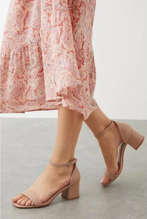 Actual product image Dorothy Perkins Sammy block heel court shoes (36)