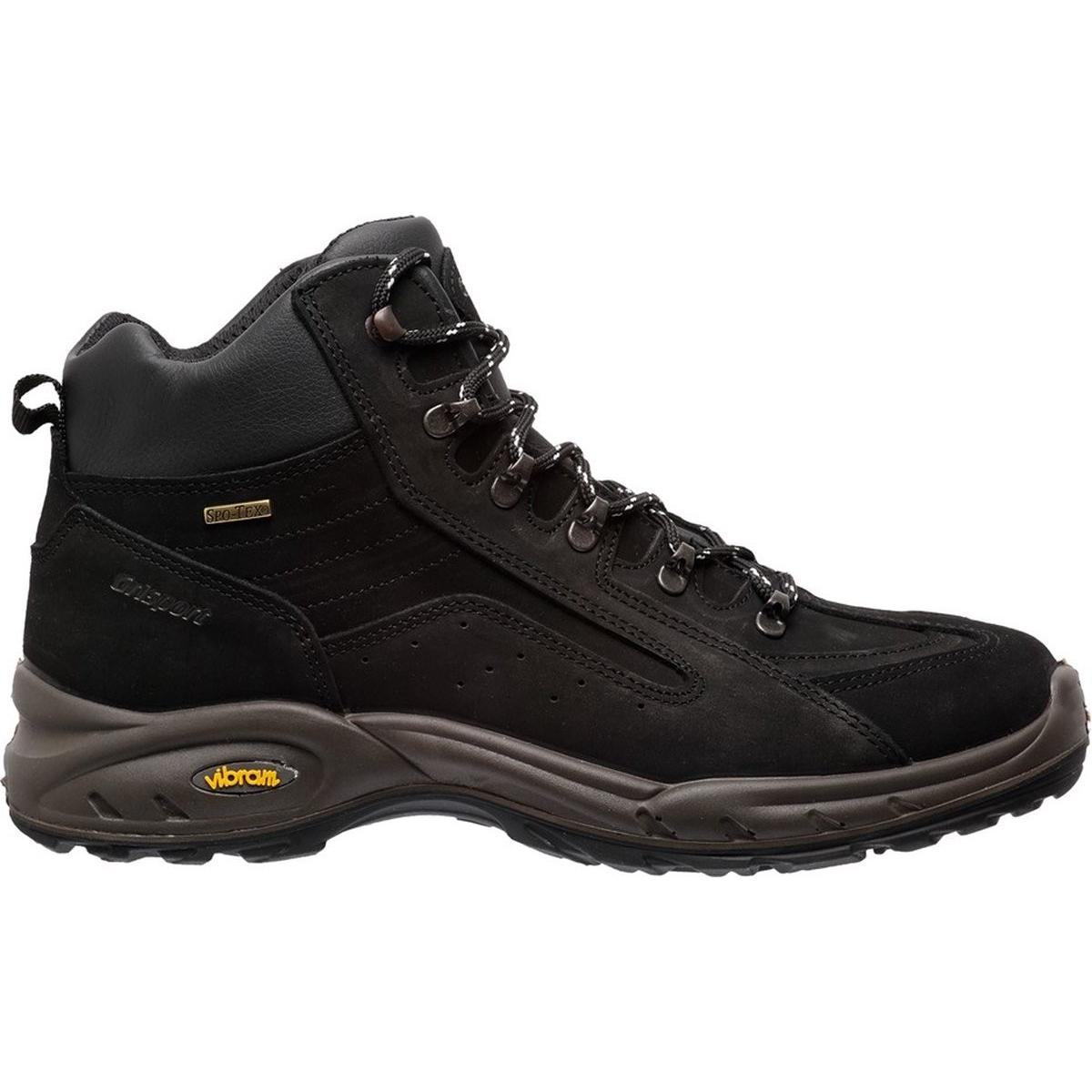 GriSport, Unisex, Scarpe da escursionismo, Scarpa da passeggio Travel Mid Taglia 42 (42), Nero