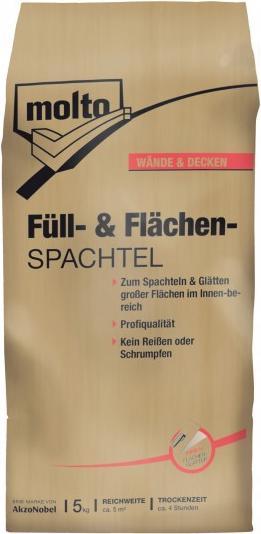 Actual product image Molto Filler and surface filler (5000 g)