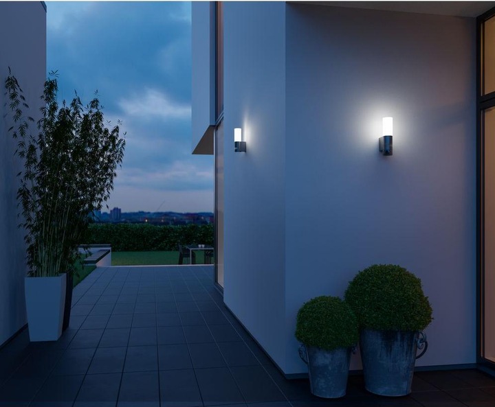 Actual product image Steinel LED Sensorleuchte L 606 (600 lm, IP44)