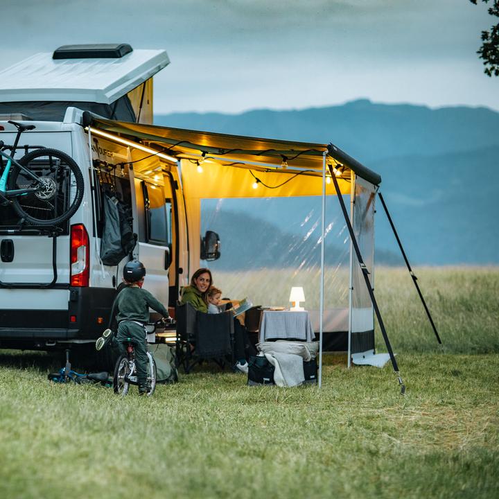 Immagine prodotto Thule Tenda da sole TO 5200, 4,5 x 2,5 m, custodia anodizzata, grigio mistico