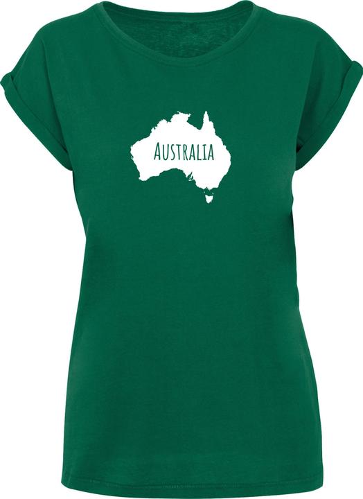 Produktbild Merchcode Ladies Australia X Extended Shoulder Tee - 116405 (L)