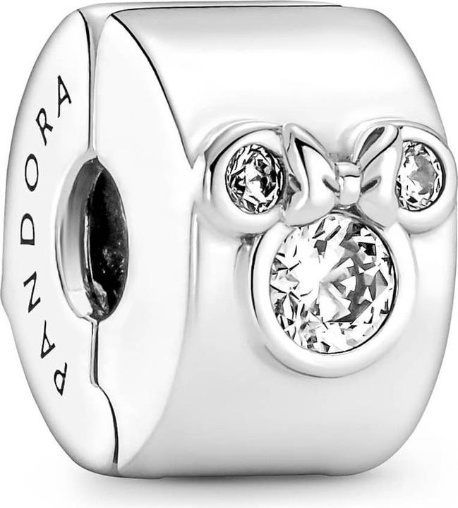 Pandora Disney Micky Maus & Minnie Maus Clip (Silber 925)