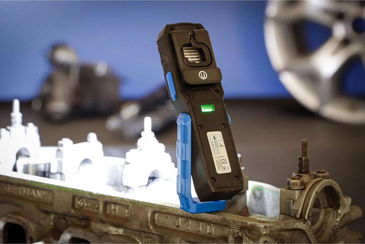 Produktbild BGS COB-LED-Werkstattleuchte mit Magnet und Haken klappbar (500 lm)