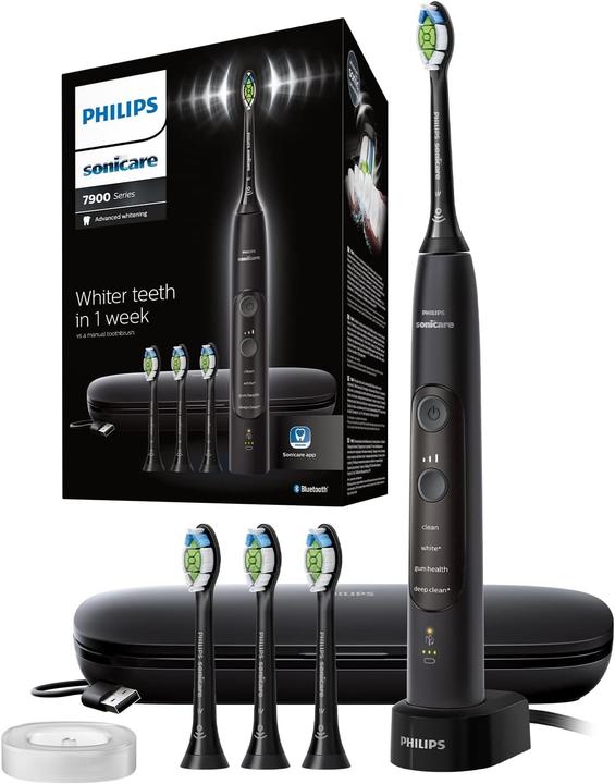 Image du produit Philips Sonicare Series 7900 Advanced Whitening HX9631 Brosse à dents électrique avec application