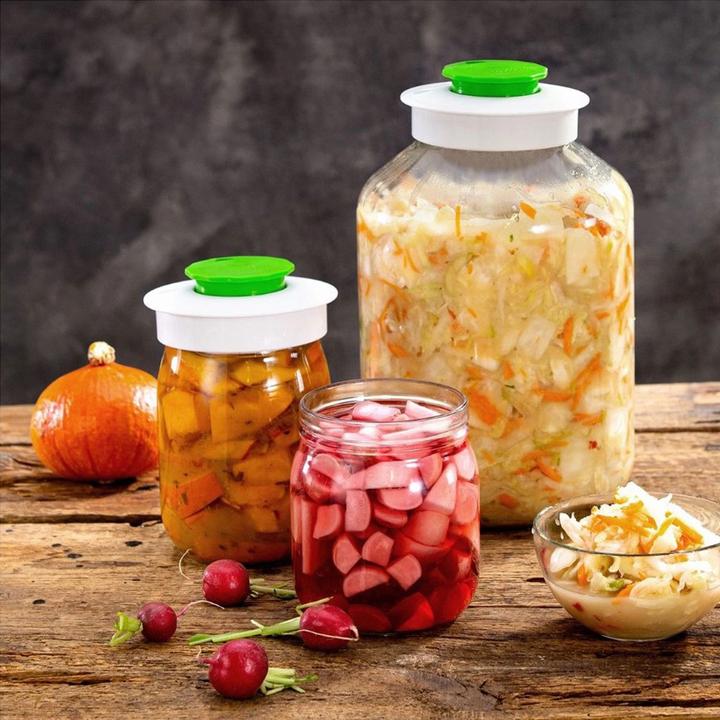 Actual product image Tescoma Fermentation jar with vent valve, 1 litre (1 pcs., 1 l)