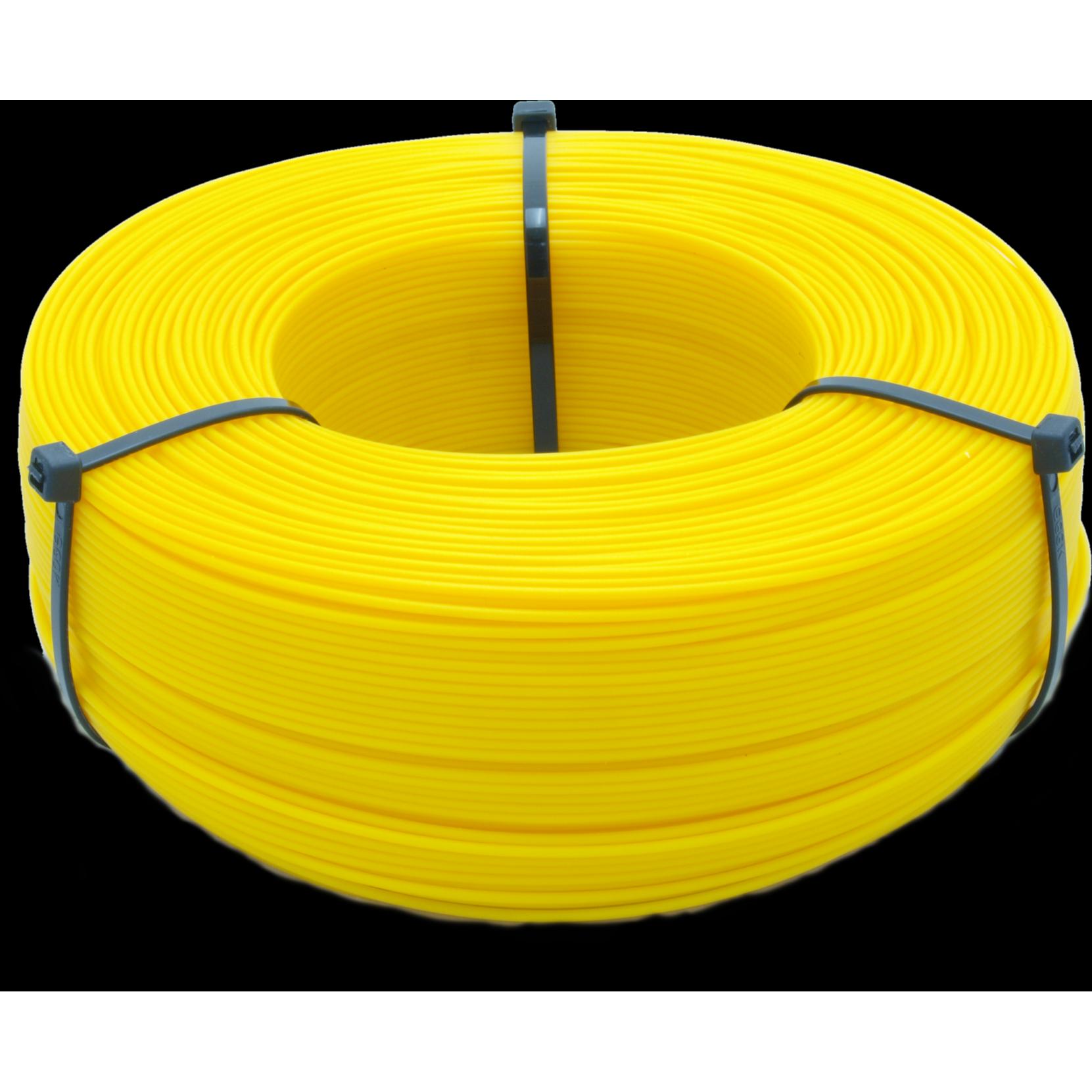 Purefil PLA Filament - Refill (PLA, 1.75 mm, 1000 g, Gelb), 3D Filament, Gelb