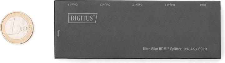 Actual product image Digitus Ultra Slim HDMI® splitter, 1x4, 4K / 60 Hz