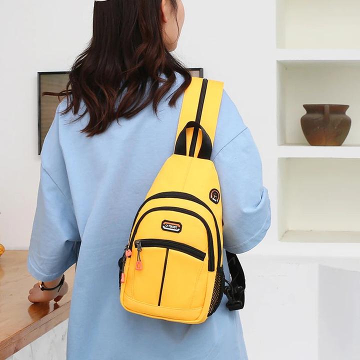 Immagine prodotto Only-Bags.Store Mini zaino Borsa piccola al petto Borsa messenger Borsa sportiva Borsa da viaggio Zaino Borsa