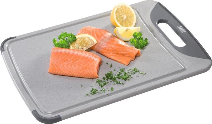 Productafbeelding Silit Snijplank TRanching Board grijs 45 x 30cm rechthoekig van hoogwaardig kunststof