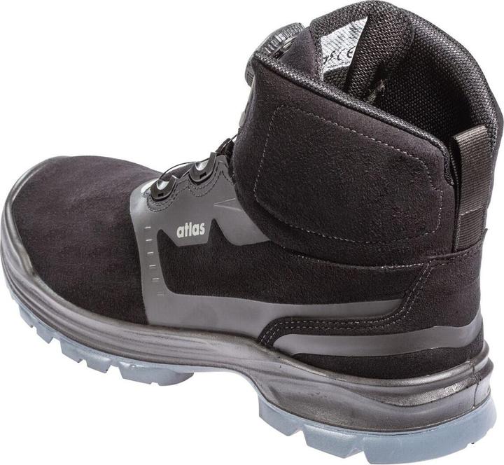 Actual product image Atlas Safety boots Flash 6905 XP BOA ESD black/grey S3 Gr. 39 (S3, 39)