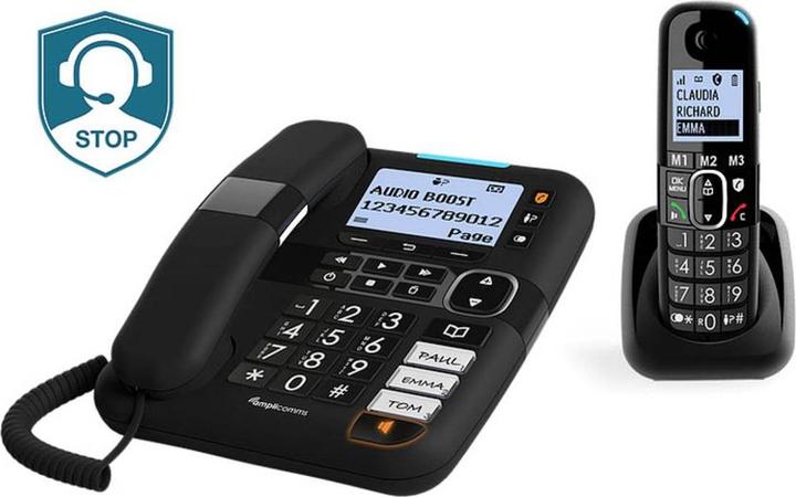 Actual product image amplicom BigTel 1580 Combo EU