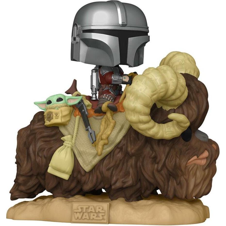 Funko POP! - Star Wars - The Mandalorian: Mandalorian on Wantha with Child