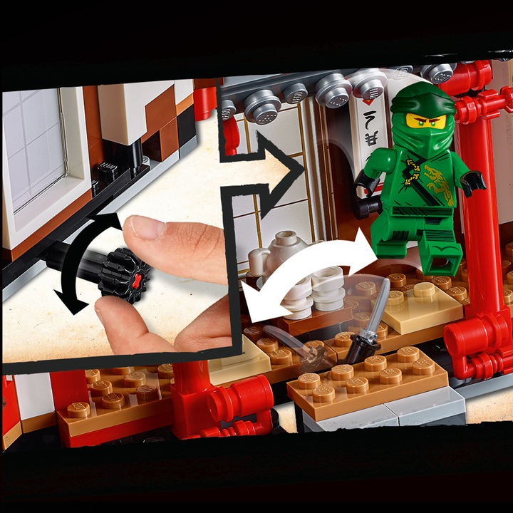 Actual product image LEGO Monastery of the Spinjitzu (70670, LEGO Ninjago)
