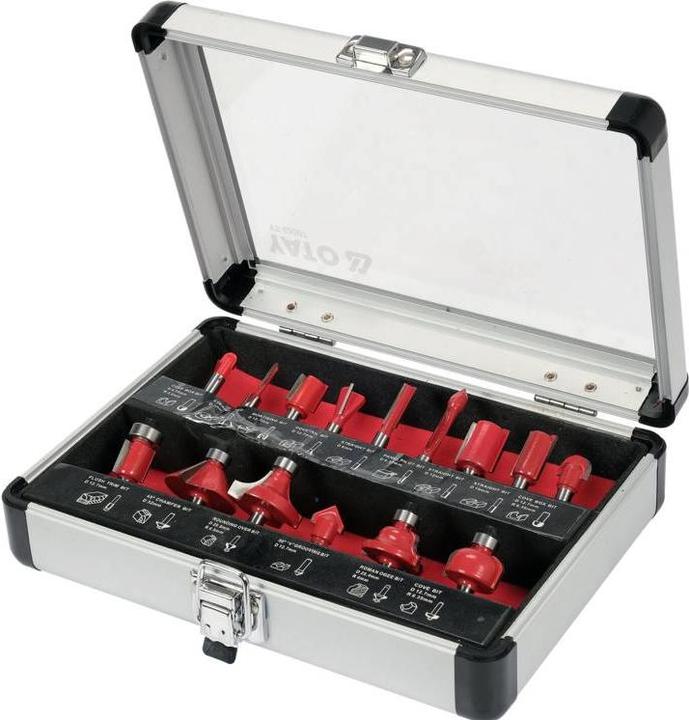 Actual product image Yato milling tips 15 pcs.