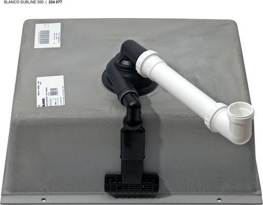 Actual product image Blanco Subline 500-U (Undermount sink, 46 cm, 53 cm)