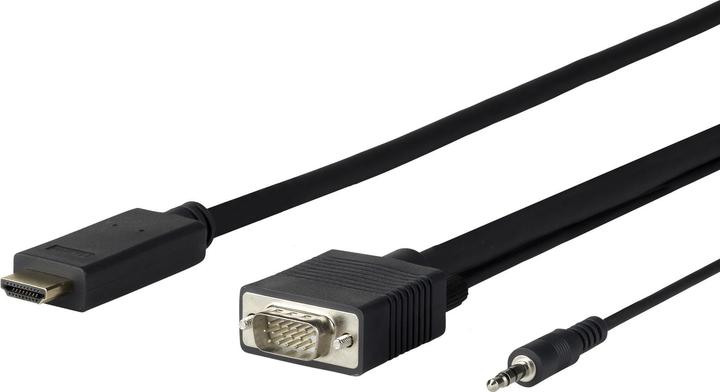 Actual product image Vivolink HDMI (Typ A) — 3.5mm Klinke| VGA (1 m, VGA, HDMI, 1.4)