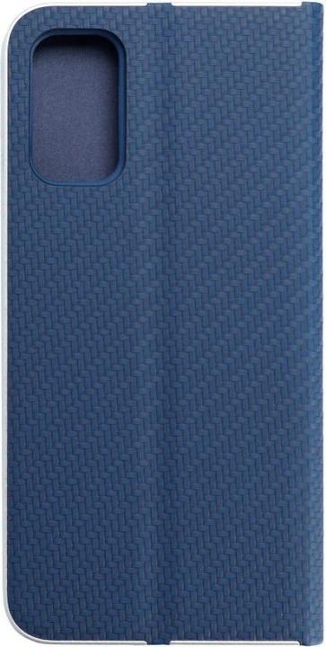 NoName Book case OEM LUNA Book Carbon for Xiaomi Redmi Note 10 5G / Poco M3 Pro / Poco M3 Pro 5G blue (Xiaomi Redmi Note 10 5G)