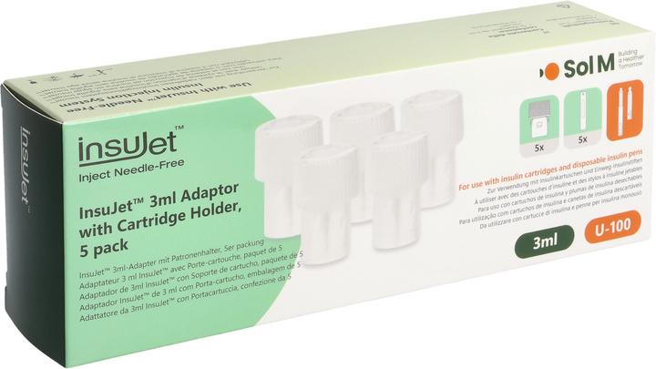 Actual product image Sol-m SOL M InsuJet Adapter 3ml 5