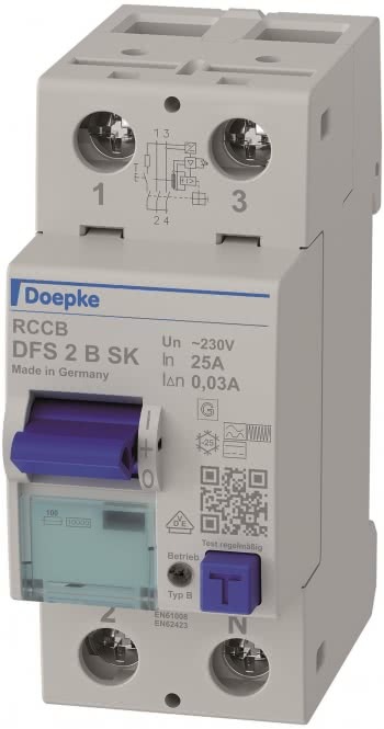 Produktbild Doepke Fehlerstromschutzschalter