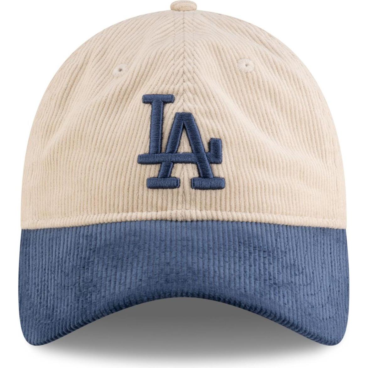 Thumbnail - New Era, Herren, Cap, 9Twenty Strapback Kord Cap - Los Angeles Dodgers, Beige