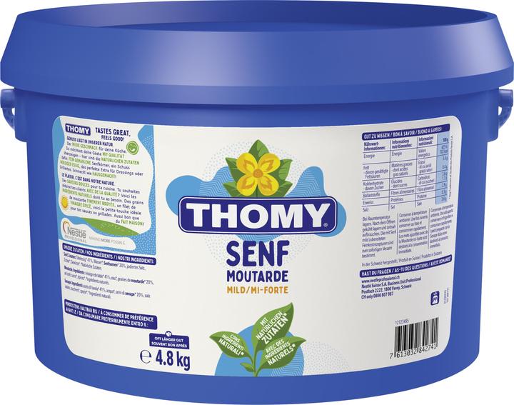 Produktbild THOMY Senf mild 4.8kg (4800 g)