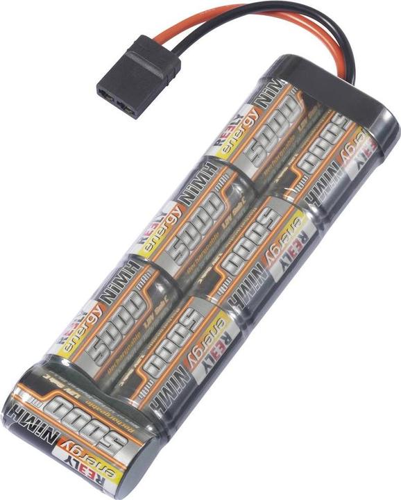 Actual product image Reely Model making battery pack (NiMh) 8.4V 5000 mAh Number of cells: 7 Sub-C Stick Traxxas (8.40 V, 5000 mAh)