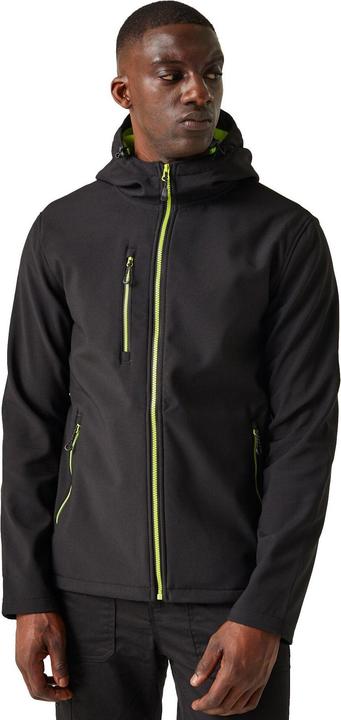 Actual product image Regatta Mens Navigate 2 Layer Soft Shell Jacket (M)