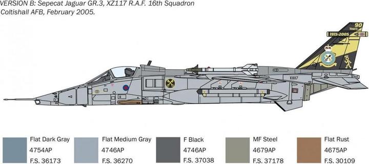 Produktbild 1:72 Sepecat JAGUAR GR.1/3 R.A.F.