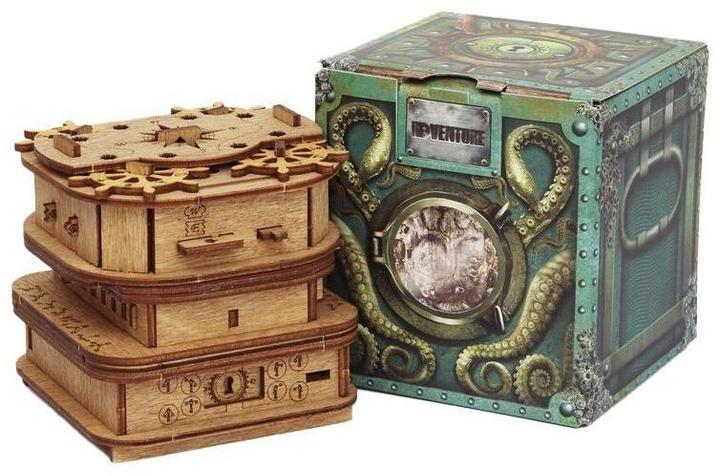 Actual product image iDventure Cluebox - Davy Jones‘ Locker (English, French, German, 1 - 2 Players)