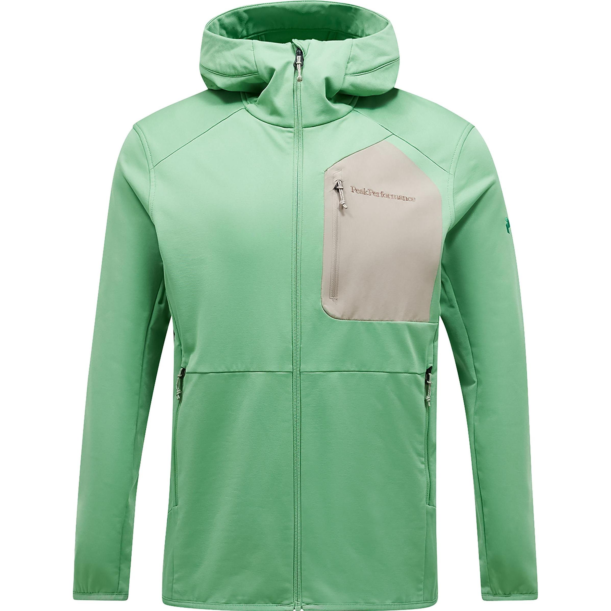 Peak Performance, Herren, Jacke, Utility Light Zip Hood (XL), Grün, XL