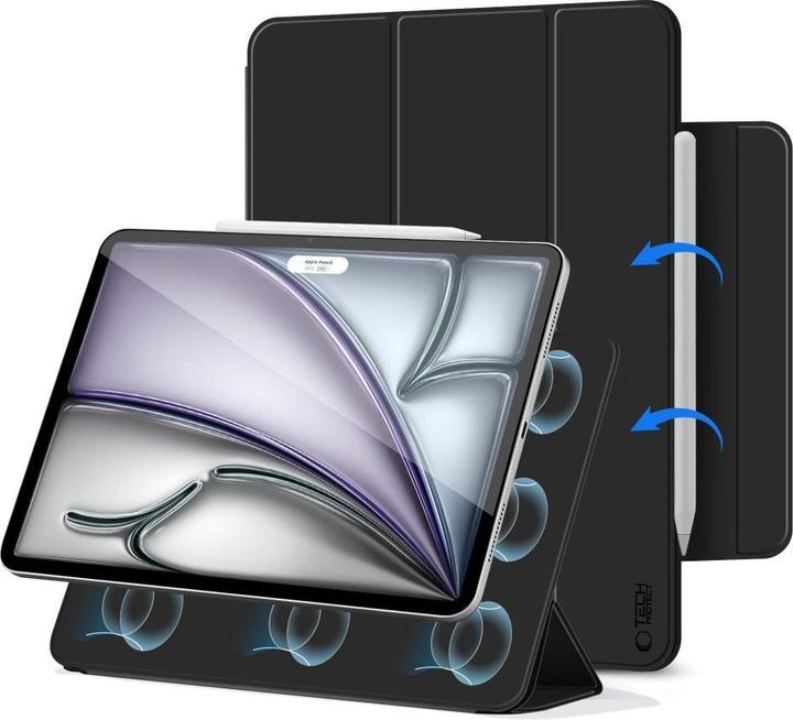 Produktbild 4Kom Tech-Protect Smartcase Magnetic für iPad Air 13" 2024 / 2025 - Schwarz (Apple iPad Air 13 2024, Apple iPad Air 13 2025)