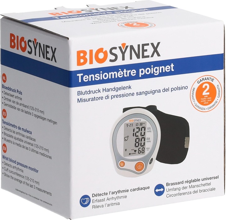 Image du produit Biosynex Tensiomètre poignet (Tensiomètre au poignet)
