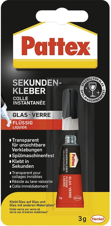 Productafbeelding Pattex Superlijm glas (3 g)