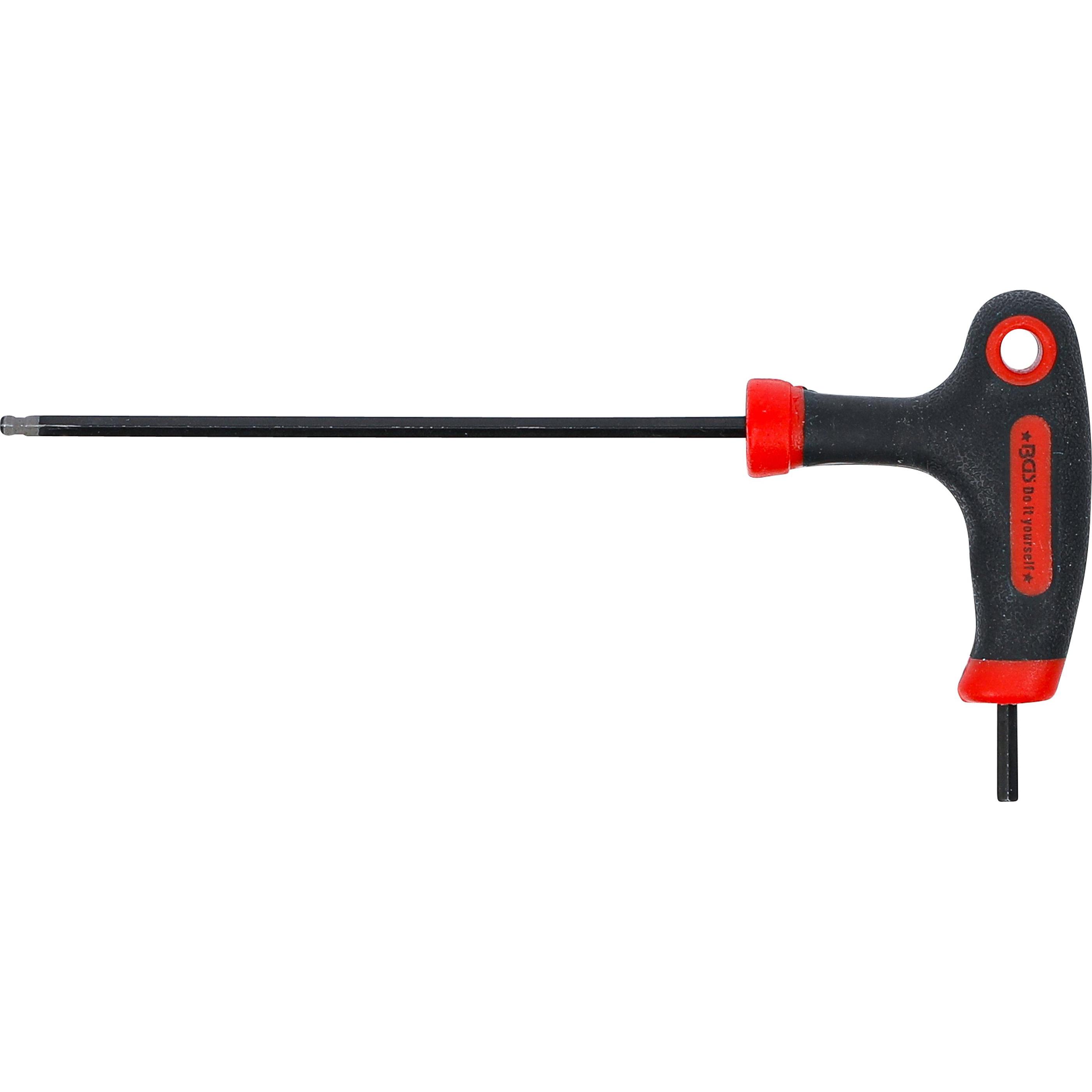 Thumbnail - BGS, Schraubenzieher, Schraubendreher mit T-Griff und seitlicher Klinge Innensechskant mit Kugelkopf 3 mm (Innensechskan...