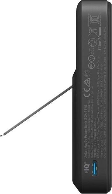 Image du produit Anker A1654 P11 15W, Magsafe Kabellose Powerbank (MagGo), 10000mAh, schwarz (10000 mAh, 15 W)