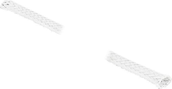 Produktbild Delock Geflechtschlauch dehnbar 10 m x 19 mm weiss (Kabelschlauch, 1000 cm)