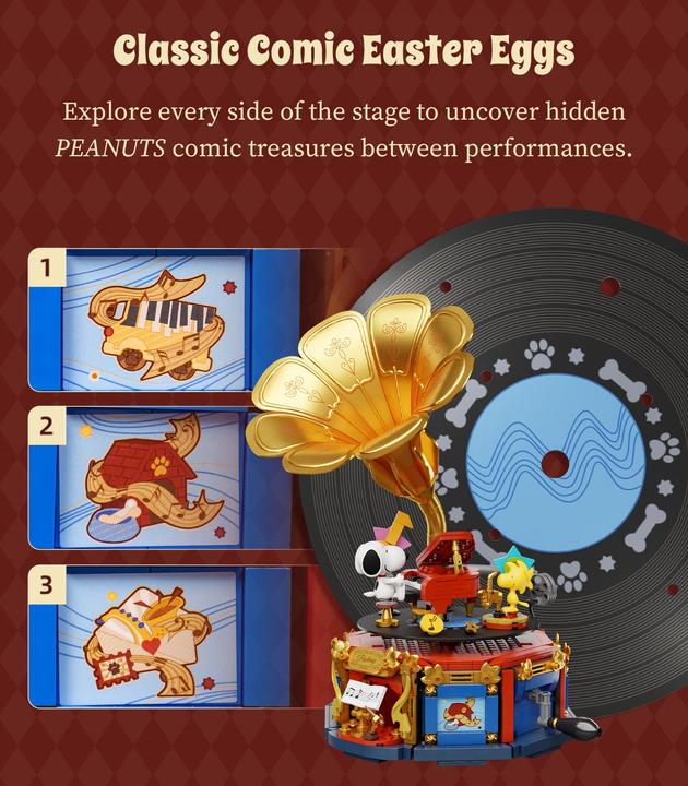 Actual product image Pantasy Peanuts - Snoopy Party Phonograph