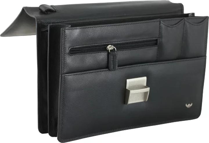 Produktbild Golden Head Polo Herrentasche Handgelenktasche Leder 23 cm