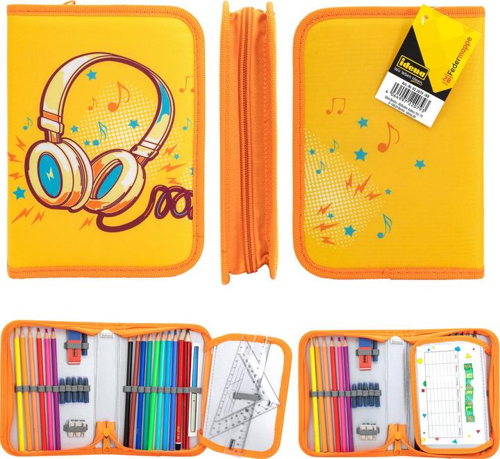 Actual product image Idena Pencil case 28 pieces Sound