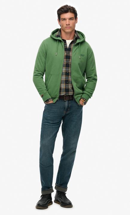 Produktbild Superdry Essential Logo Zip-Hoodie mit angerauter Innenseite (XL)