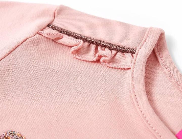 Immagine prodotto vidaXL Camicia da bambino a maniche lunghe rosa chiaro 104,Materiale: 95 % cotone. 5 (104)